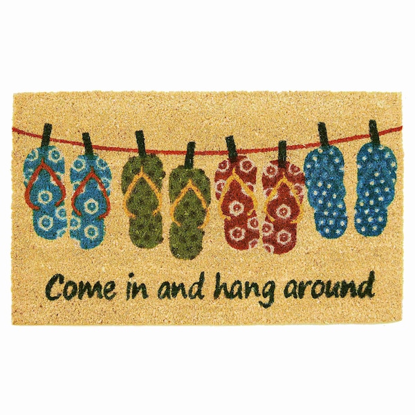 Calloway Mills Natural, Black, 36 W x 72 L 121813672 - main